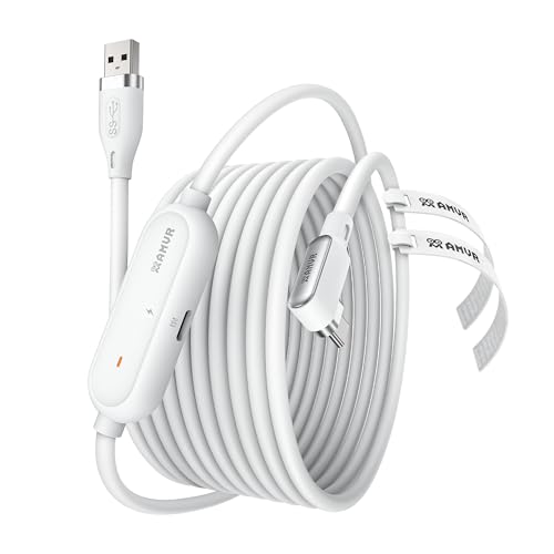AMVR 5m High-Speed Link Kabel + Fast Charge Port – kompatibilan s Quest 3, Quest 3S i Pico 4 Ultra