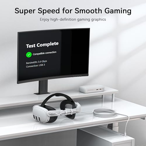 Alternative view of AMVR 5m High-Speed USB-C Kabel za PCVR – Quest 3/3s/2/Pro & Pico 4